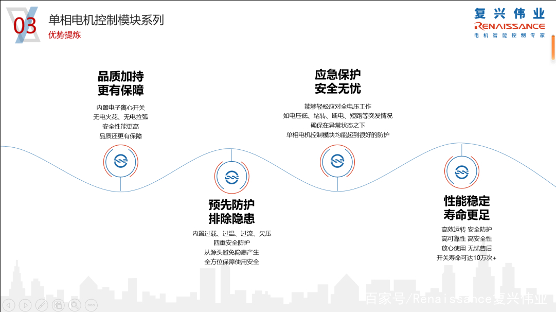 复兴伟业单相电机控制模块——电机稳定运行的守护者